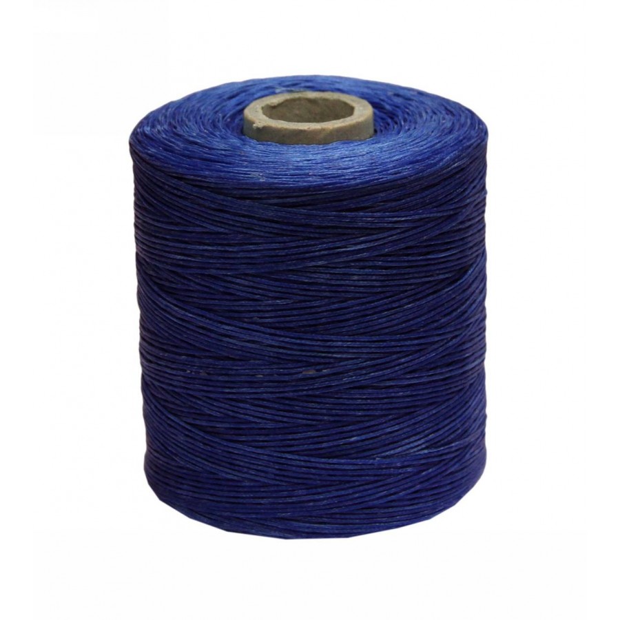 Κορδόνι ελαφρώς κερωμένο 0,8mm σε μπλέ ηλεκτρικ χρώμα τιμή ανα μέτρο