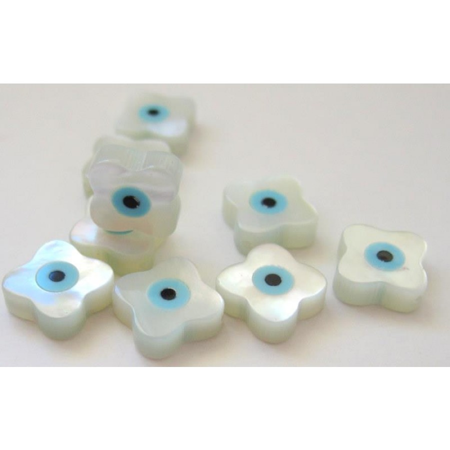 Μάτι φίλντισι σε σχήμα μαργαρίτας 8mm(τιμή τεμαχίου)