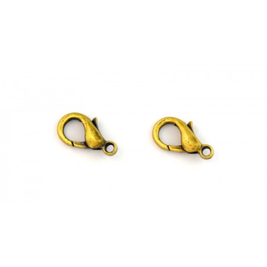 Καβουράκι μεγαλο  σε μπρονζέ 9x18mm τιμη ανα τεμάχιο