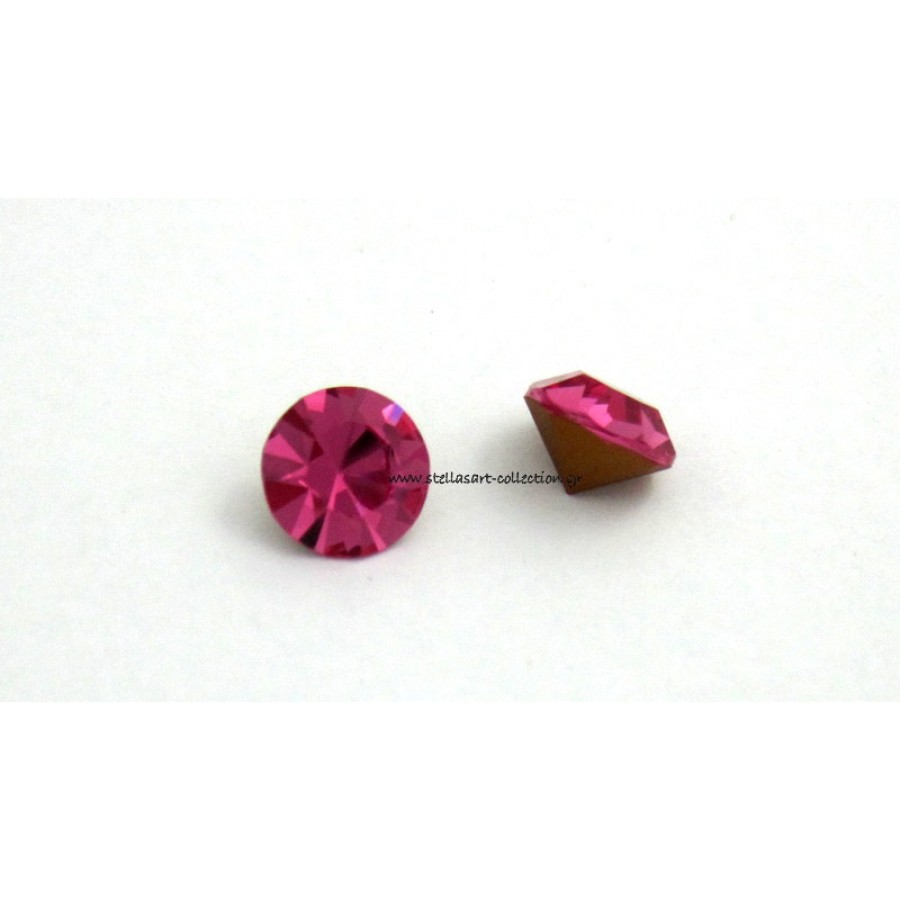 Κρυστάλλινο στρας κωνικό PRECIOSA SS39(~9mm) σε Ρόζ  χρώμα     τιμή ανα τεμάχιο