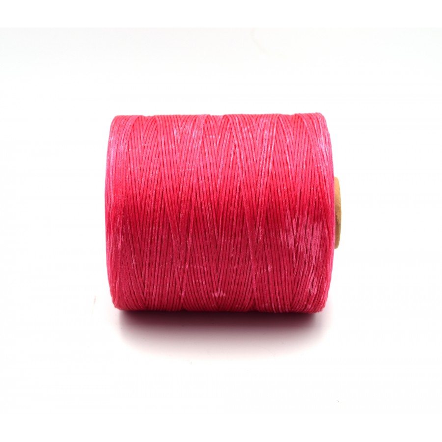 Κορδόνι ελαφρώς κερωμένο 0,8mm σε φούξια χρώμα τιμή ανά μέτρο