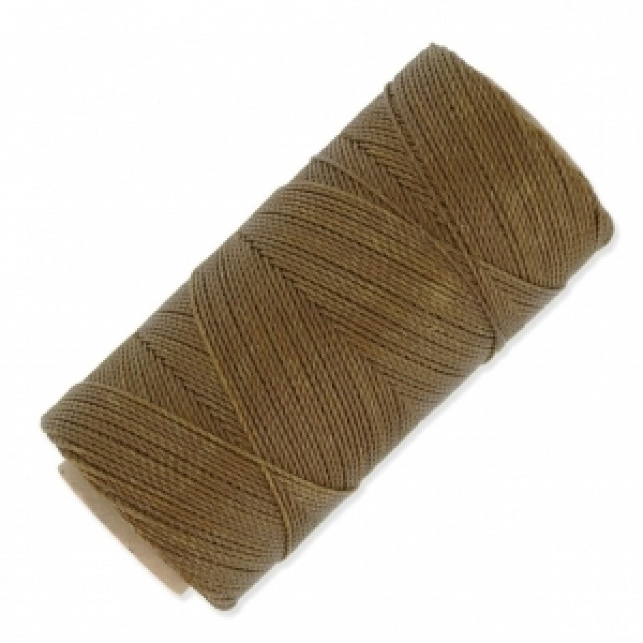 Κερωμένο κορδόνι Linhasita 1mm με ελαφρύ κέρωμα σε bronze χρώμα-ανά μέτρο /ιδανικό για την κατασκευή χειροποίητων κοσμημάτων μακραμέ