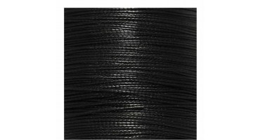 Κορδόνι φίδι λεπτό 0,50mm σε μαύρο χρώμα-ανά μέτρο