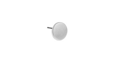 Σκουλαρίκι δίσκος 10mm για χάραξη σε ασημί αντικέ με καρφί τιτανίου, κατάλληλο για την κατασκευή κοσμημάτων-Τιμή ανά ζευγάρι