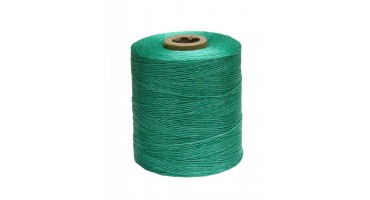 Κορδόνι ελαφρώς κερωμένο 0,8mm σε πράσινο χρώμα. τιμή ανα μέτρο