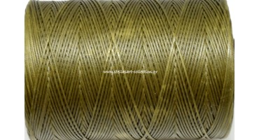 Κερωμένο κορδόνι σε λαδί χρώμα 1mm     Τιμή ανα μέτρο