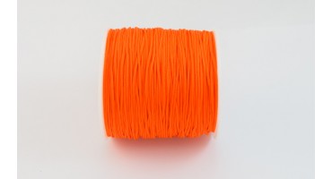 Κορδόνι σε πορτοκαλί χρώμα 1mm κατάλληλο για πλεξιματα-μακραμέ Τιμή ανα μέτρο