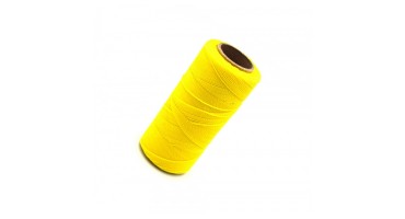 Κερωμένο κορδόνι Linhasita 1mm με ελαφρύ κέρωμα σε κίτρινο χρώμα-ανά μέτρο /ιδανικό για την κατασκευή χειροποίητων κοσμημάτων μακραμέ
