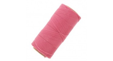 Κερωμένο κορδόνι Linhasita 0.75mm με ελαφρύ κέρωμα σε candy pink χρώμα, ιδανικό για να φτιάξεις χειροποίητα κοσμήματα μακραμέ-ανά καρούλι(250m περίπου)