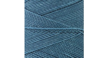 Κερωμένο κορδόνι Linhasita 1mm με ελαφρύ κέρωμα σε capri blue χρώμα, ιδανικό για να φτιάξεις χειροποίητα κοσμήματα μακραμέ-ανά μέτρο
