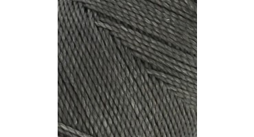 Κερωμένο κορδόνι Linhasita 1mm με ελαφρύ κέρωμα σε σκούρο γκρι χρώμα, ιδανικό για να φτιάξεις χειροποίητα κοσμήματα μακραμέ-ανά μέτρο