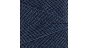 Κερωμένο κορδόνι Linhasita 1mm με ελαφρύ κέρωμα σε χρώμα σκούρο μπλε τζην, ιδανικό για να φτιάξεις χειροποίητα κοσμήματα μακραμέ-τιμή ανά μέτρο