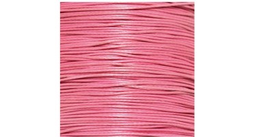 Κορδόνι φίδι λεπτό 0,50mm σε ροζ χρώμα-ανά μέτρο