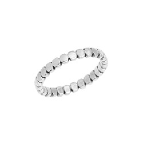 Δαχτυλίδι με γράνες 15mm σε ασημί αντικέ- τιμή ανά τεμάχιο