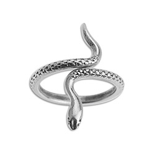Δαχτυλίδι φίδι επάργυρο σε ασημί αντικε - τιμή ανά τεμάχιο