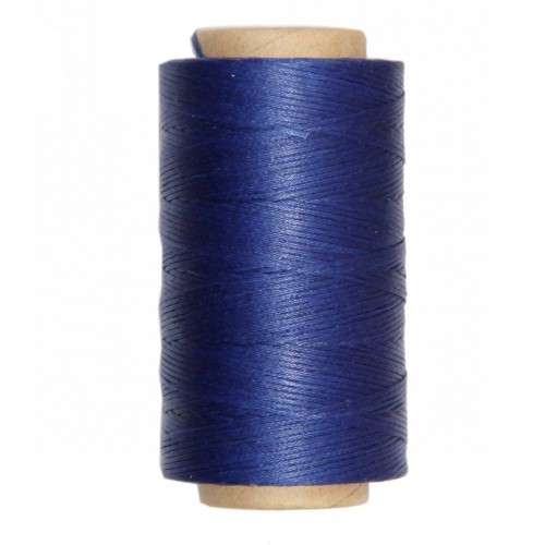 Κορδόνι ελαφρώς κερωμένο 0,8mm σε μπλέ ηλεκτρικ χρώμα  τιμή ανά καρούλι 210 μέτρα περίπου 