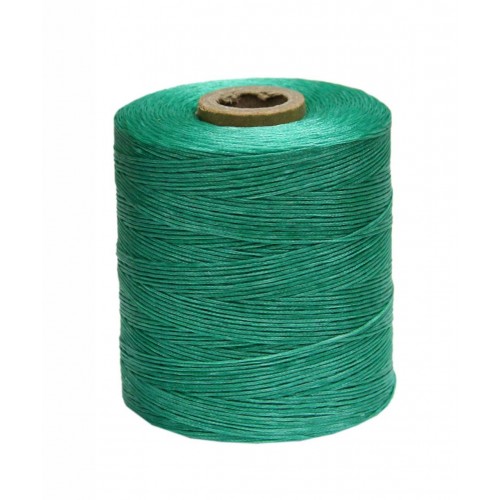 Κορδόνι ελαφρώς κερωμένο 0,8mm σε πράσινο χρώμα. τιμή ανα μέτρο