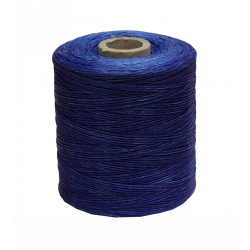 Κορδόνι ελαφρώς κερωμένο 0,8mm σε μπλέ ηλεκτρικ χρώμα τιμή ανα μέτρο