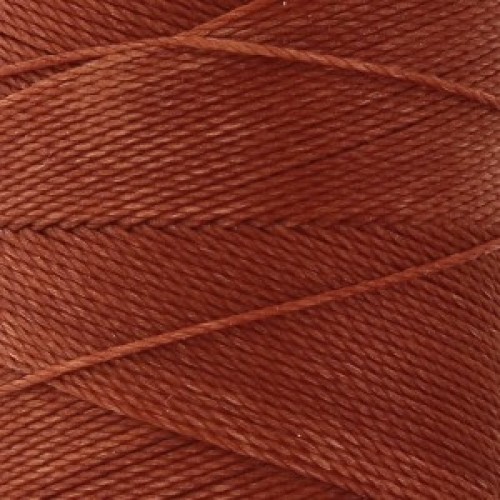 Κερωμένο κορδόνι Linhasita 0,75mm με ελαφρύ κέρωμα σε cinnamon χρώμα (κανέλα), ιδανικό για να φτιάξεις χειροποίητα κοσμήματα μακραμέ-ανά μέτρο