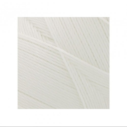 Κερωμένο κορδόνι Linhasita 0,75mm με ελαφρύ κέρωμα σε λευκό χρώμα, ιδανικό για να φτιάξεις χειροποίητα κοσμήματα μακραμέ-τιμή ανά μέτρο