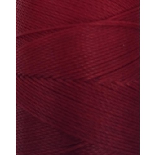 Κερωμένο κορδόνι Linhasita 0,75mm με ελαφρύ κέρωμα σε σκούρο κόκκινο χρώμα,ιδανικό για να φτιάξεις χειροποίητα κοσμήματα μακραμέ-ανά μέτρο