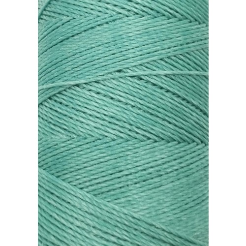 Κερωμένο κορδόνι Linhasita 0,75mm με ελαφρύ κέρωμα σε πράσινο-τυρκουάζ χρώμα,ιδανικό για να φτιάξεις χειροποίητα κοσμήματα μακραμέ-ανά μέτρο