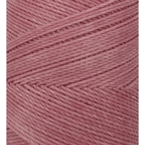 Κερωμένο κορδόνι Linhasita 0.75mm με ελαφρύ κέρωμα σε dusty rose χρώμα, ιδανικό για να φτιάξεις χειροποίητα κοσμήματα μακραμέ-ανά μέτρο
