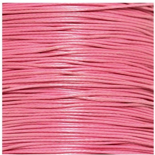 Κορδόνι φίδι λεπτό 0,50mm σε ροζ χρώμα-ανά μέτρο